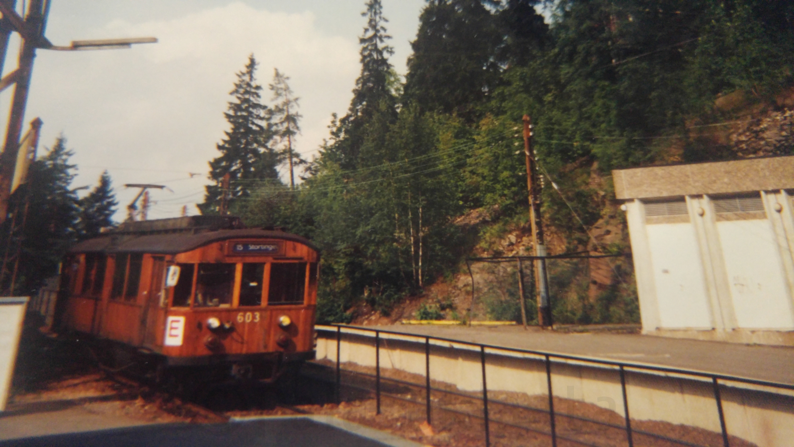 norja holmenkollen juna