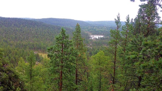 karhunpesäkivi 5 maisema p