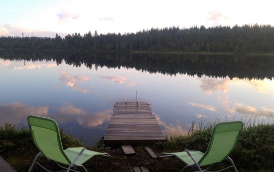 lappi luonto 2 järvi ja tuolit