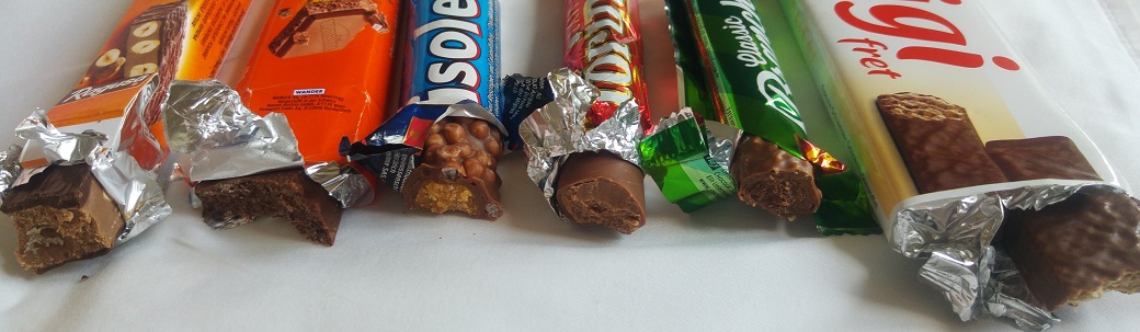 Munchin' and tastin' Swiss chocolate