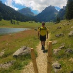 Pulahdus alppijärveen