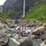 Energiapaikka putousten lomassa