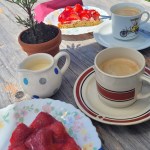 Mansikkatorttua alppitilalla